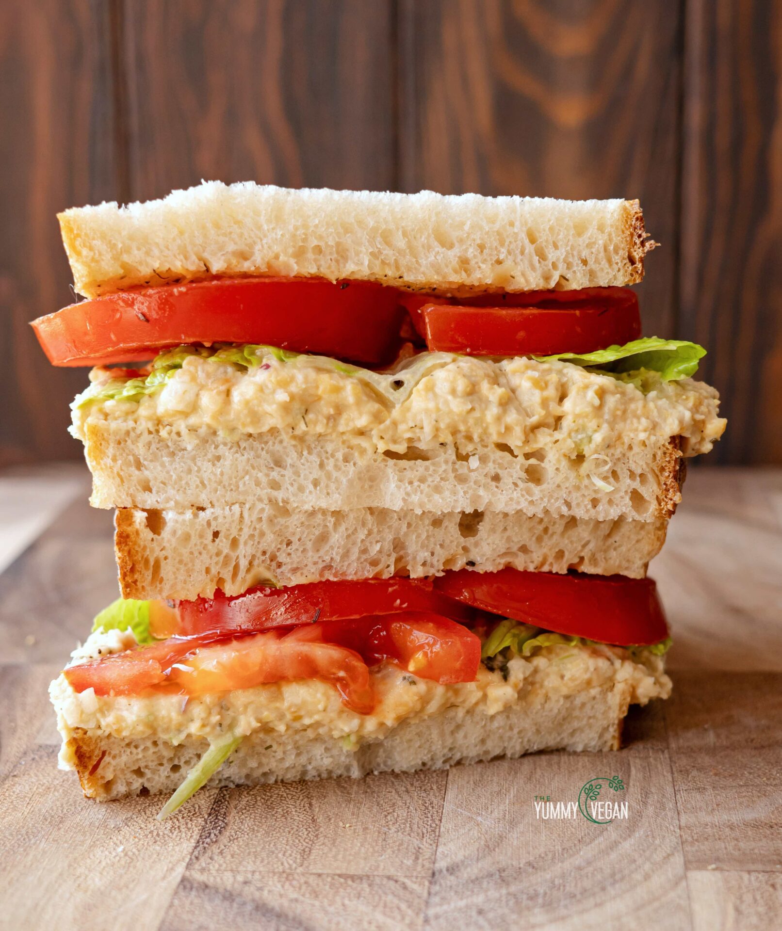 Chickpea Tuna Salad - Devorah Bowen