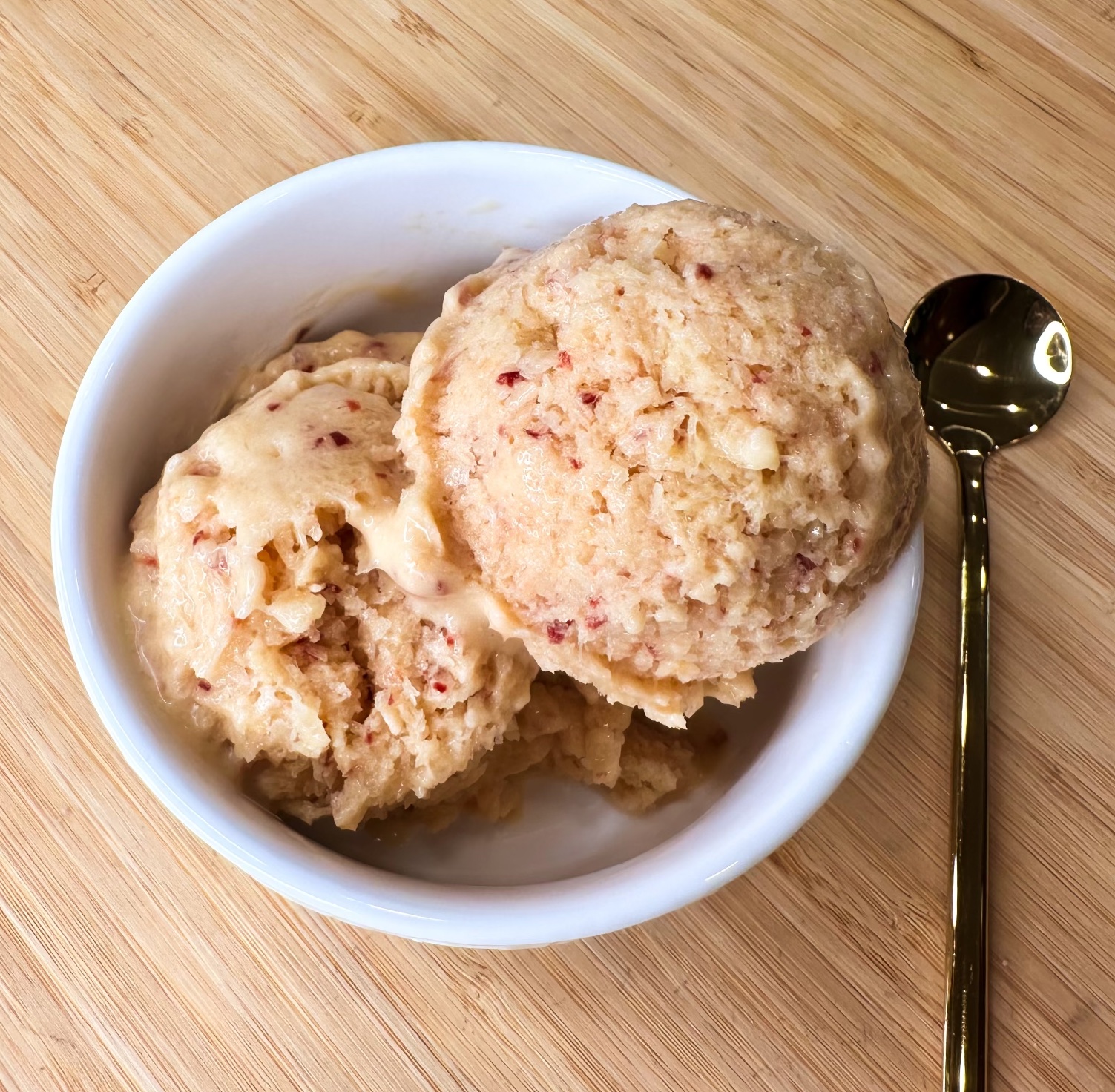 Peach Ice Cream - Ilean Almaguer
