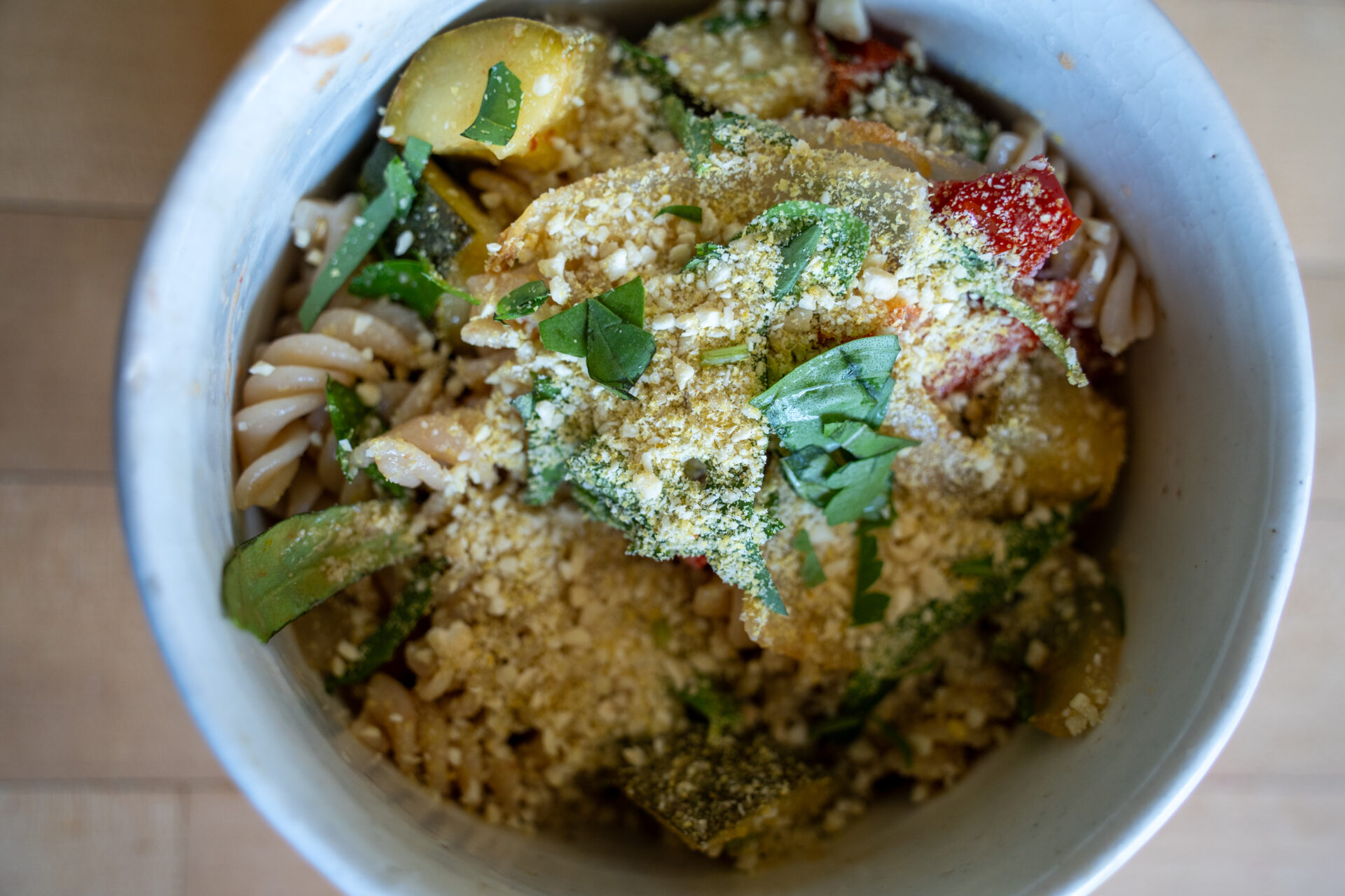 Zucchini Summer Pasta - Support+Feed Team