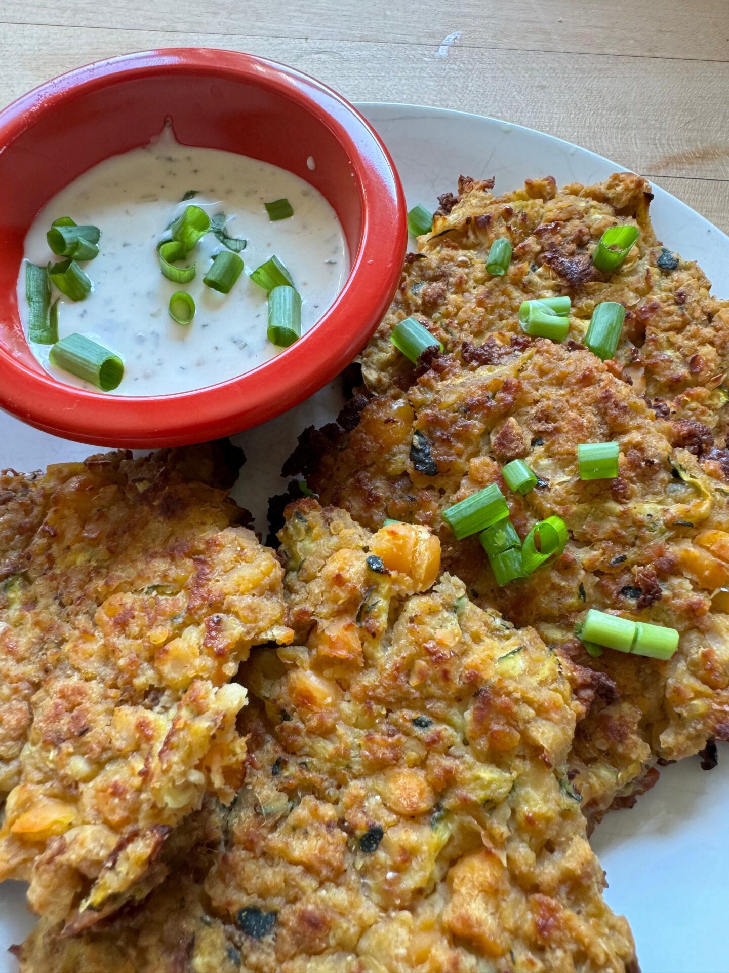 Zucchini Fritters - Support+Feed Team