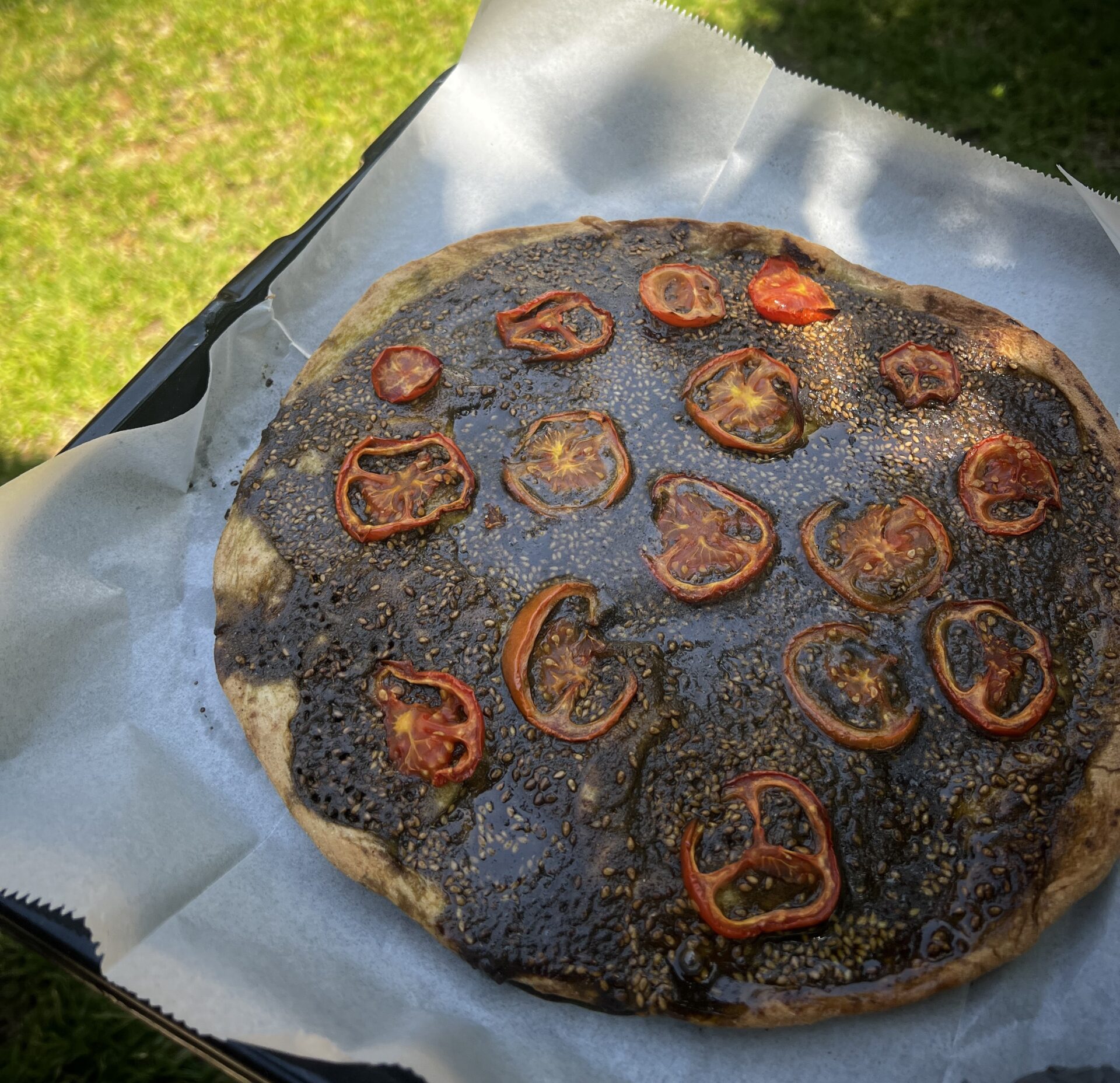 Mankoushet Za’atar - Buraq Obeidi